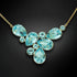 Pendant "Fillori Magic (Aqua Bohemica)" with Preciosa™ crystals