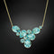 Pendant "Fillori Magic (Aqua Bohemica)" with Preciosa™ crystals