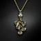 Pendant "Amber II (Black DIamond)" with Preciosa™ crystals