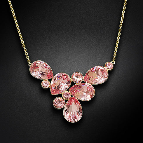 Pendant "Fillori Magic (Light Rose)" with Preciosa™ crystals