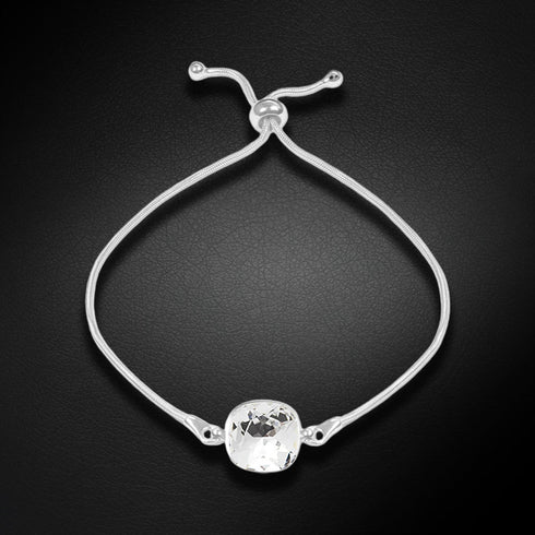 Sudraba rokassprādze "Apžilbinošs Mirdzums" no 925 proves sudraba