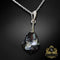 Silver Pendant "Baroka IV (Silver Night)" with Swarovski™ Crystals
