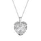 Silver Pendant "Cupid II" with Swarovski™ Crystals