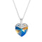 Silver Pendant "Cupid (Light Colorado Topaz Shimmer)" with Swarovski™ Crystals