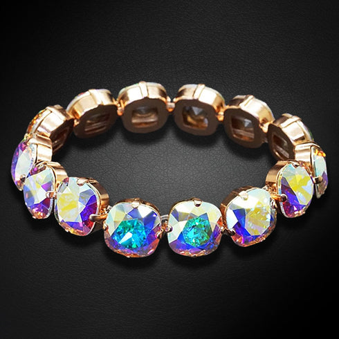 Aproce "Apžilbinošs Mirdzums (Aurore Boreale)" ar Swarovski™ kristāliem