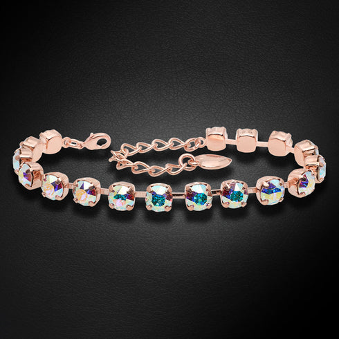 Aproce "Klasika III (Aurora Borealis)" ar Swarovski™ kristāliem