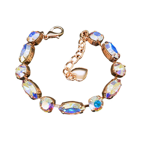 Apyrankė "Šiks II (Aurora Borealis)" su Swarovski™ kristalais