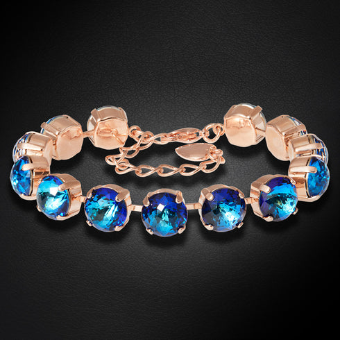 Aproce "Edems (Bermuda Blue)" ar Swarovski™ kristāliem