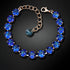 Aproce "Klasika II (Bermuda Blue)" ar Swarovski™ kristāliem