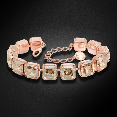 Apyrankė "Imperial (Auksinė Šešėlis)" su Swarovski™ kristalais