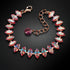 Aproce "Ornella (Light Rose Shimmer)" ar Swarovski™ kristāliem