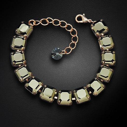 Aproce "Imperial (Metallic Light Gold)" ar Swarovski™ kristāliem