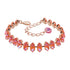 Aproce "Ornella II (Orange Glow DeLite)" ar Swarovski™ kristāliem