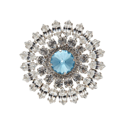 Broša "Lotoss" ar Swarovski™ kristāliem