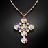 Pendant "Glamour (Aurore Boreale)" with Swarovski™ crystals