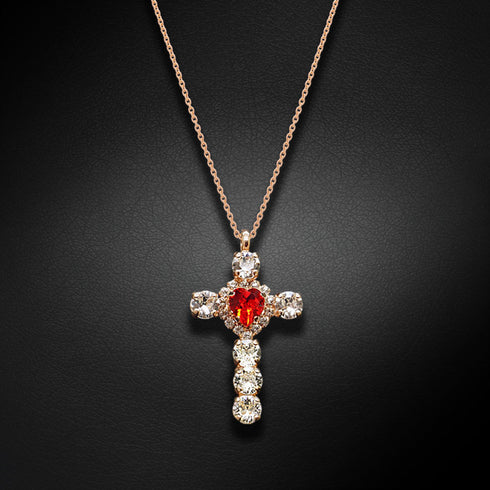 Pendant "For You" with Swarovski™ crystals