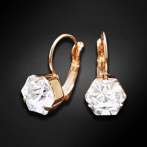 Auskari "Kaleidoskops" ar Swarovski™ kristāliem