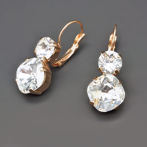 Серьги "Apžilbinošs Mirdzums VI" с кристаллами Swarovski™