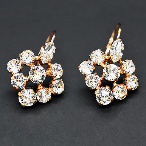Earrings "Greznība II" with Swarovski™ crystals
