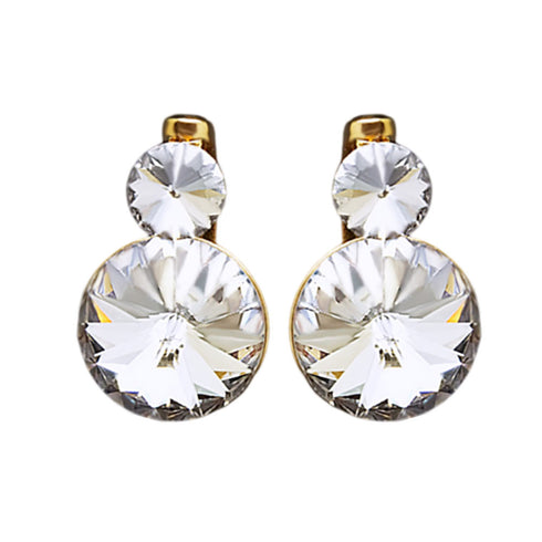 Auskarai "Klaris IV (Kristalas)" su Swarovski™ kristalais