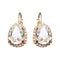 Earrings "Sky Drop III" with Swarovski™ crystals