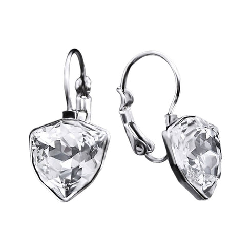 Auskari "Bermudu Trīsstūris (Crystal)" ar Swarovski™ kristāliem