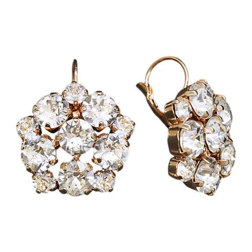 Серьги "Greznība" с кристаллами Swarovski™