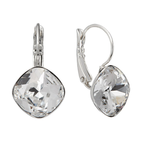 Auskari "Apžilbinošs Spīdums IV (Caurspīdīgs)" ar Swarovski™ kristāliem