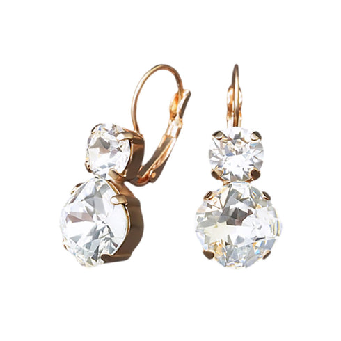 Auskarai „Apakintas Spindesys VI“ su Swarovski™ kristalais