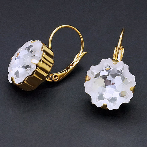 Earrings "Medūza" with Swarovski™ crystals