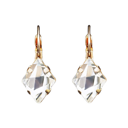 Auskarai "Kristalo rombas III" su Swarovski™ kristalais