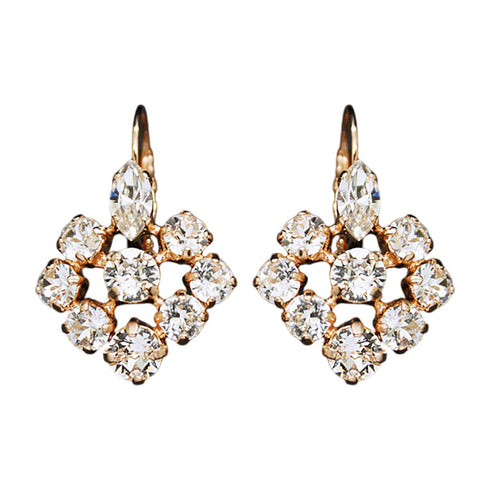 Auskari "Greznība II" ar Swarovski™ kristāliem