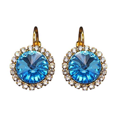 Auskarai "Klaris" su Swarovski™ kristalais