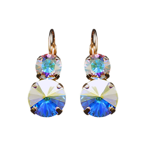 Auskarai "Klaris VIII (Aurore Boreale)" su Swarovski™ kristalais