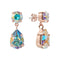 Earrings "Venus IV (Aurora Borealis)" with Preciosa™ crystals
