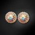 Earrings "Andrea (Aurora Borealis)" with Swarovski™ crystals