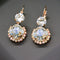 Earrings "Klaris VI (Crystal Moonlight)" with Swarovski™ crystals