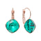 Earrings "Dazzling Sparkle IV (Emerald)" with Swarovski™ crystals