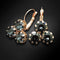 Earrings "Crystal Lady II (Graphite)" with Swarovski™ crystals