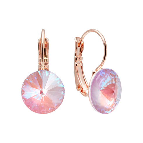 Earrings "Klaris II (Lavender DeLite)" with Swarovski™ crystals