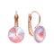 Earrings "Klaris II (Lavender DeLite)" with Swarovski™ crystals