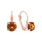 Auskari "Krāšņums II (Light Amber)" ar Swarovski™ kristāliem