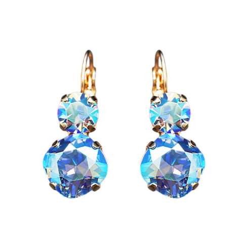 Auskari "Apžilbinošs Mirdzums VI (Light Sapphire Shimmer)" ar Swarovski™ kristāliem