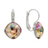 Earrings "Dazzling Sparkle IV (Luminous Green)" with Swarovski™ crystals