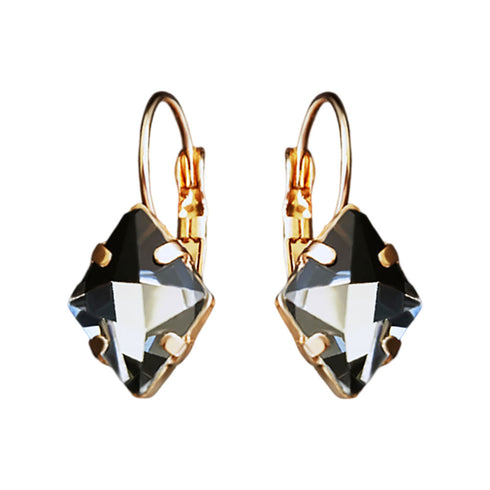 Серьги "Kristāla Rombs III (Moroda)" с кристаллами Swarovski™