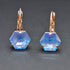 Earrings "Kaleidoscope (Ocean DeLite)" with Swarovski™ crystals