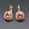 Earrings "Splendor II (Rose Peach)" with Swarovski™ crystals