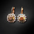 Earrings "Splendor II (Rose Gold)" with Swarovski™ crystals