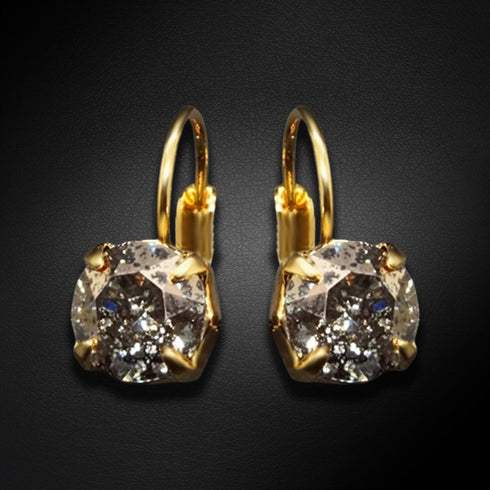 Auskari "Krāšņums (Rose Patina)" ar Swarovski™ kristāliem