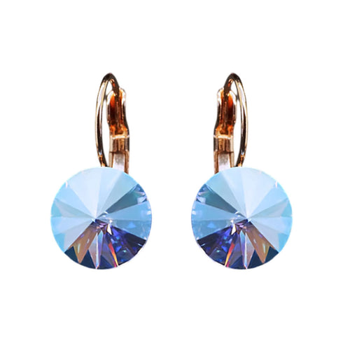 Auskari "Klaris II (Sapphire Shimmer)" ar Swarovski™ kristāliem